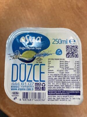 Asya Doğal Kaynak Suyu