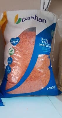 BASHAN MERCİMEK 5KG