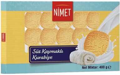 Nimet Süt Kaymaklı Kurabiye 400 g