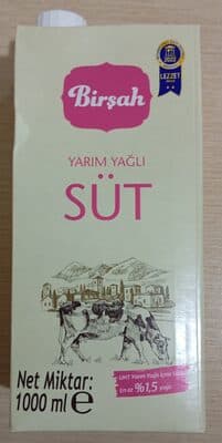 Yarım Yağlı Süt