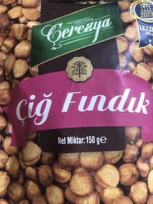 Çerezya Çiğ Fındık