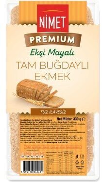Premium ekşi mayalı tam buğdaylı ekmek