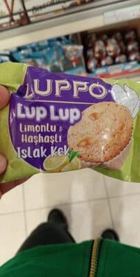 Luppo ıslak kek limon