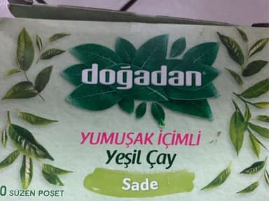 Sade yesil cay