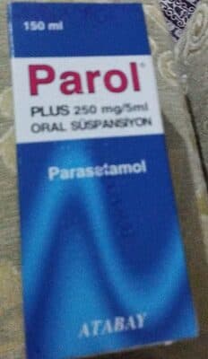 Parol Parasetamol 150 ml ATABAY PLUS 250 mg/5ml 150 m ORAL SUSPANSYON ORAL SUSPANSIYON