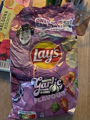 Roasted Garlic & Herbs Flavour chips