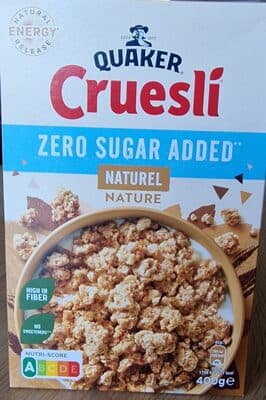 Cruesli Zero sugar added