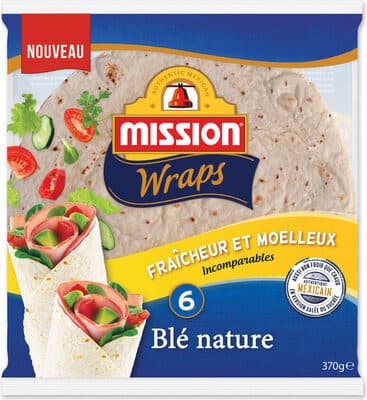 Wraps au blé nature