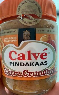 Calvé pindakaas extra crunchy