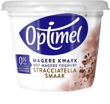 stracciatella kwark met magere yoghurt
