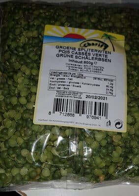 Pois cassés vert