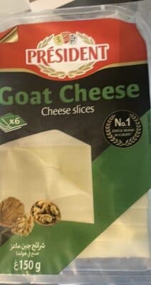 Fromage de chèvre en tranches