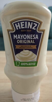 VEND HEINZ MAYONESA/MAIONESE Ingredientes: Aceite