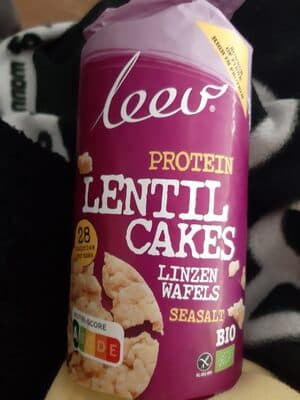 Protein lentil cakes leev