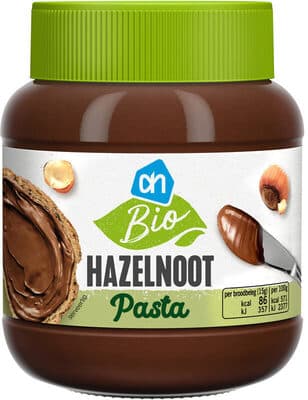 AH Biologisch Hazelnootpasta