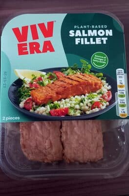 Plant salmon fillet