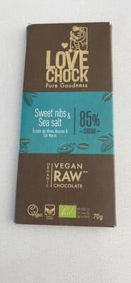 Sweet nibs and sea salt