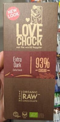 Extra dark 93% cacao