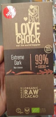 Chocolat extreme dark 99%