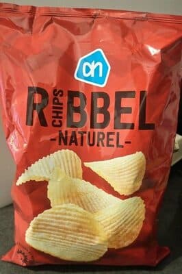 AH Ribbel Chips naturel