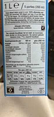 Halfvolle melk