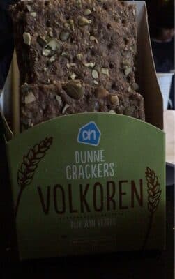 Dunne crackers volkoren