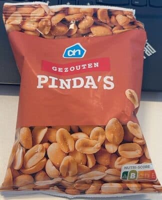 Gezouten pindas