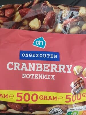 Unsalted Cranberry Nutmix