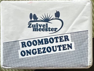 Ongezouten Roomboter