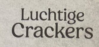 Luchtige Crackers