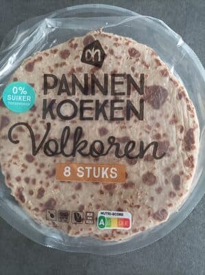 Volkoren pannenkoeken zonder suiker