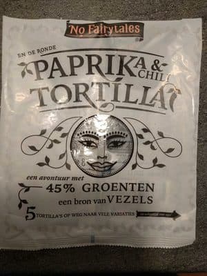 Paprika & chili tortilla