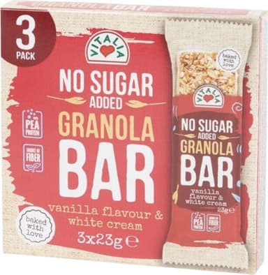 Granola Bar Vanilla & White Cream