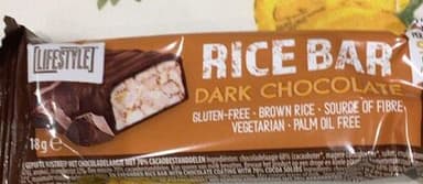 Rice bar dark chocolate