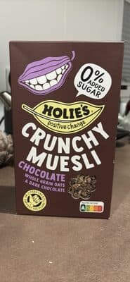 Crunchy muesly chocolate
