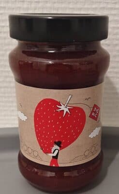 Aardbeien jam extrs