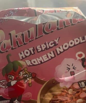 Hot Spicy ramen noodles