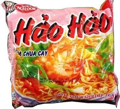 Hao Hao Mi Tom Chua Cay (hot Sour Shrimp Flavor Noodle)
