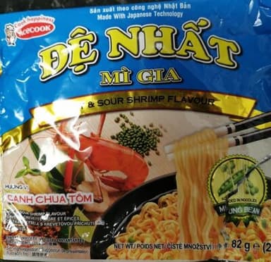 De Nhat MI Gia Hot & Sour Shrimp Flavor