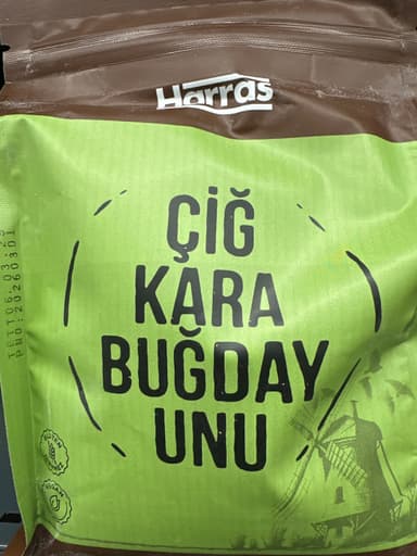 Çiğ Kara Buğday Unu