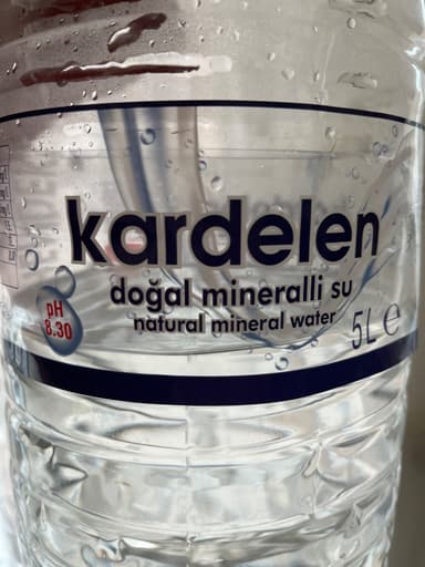 Doğal Mineralli Su