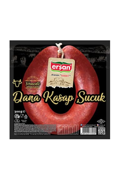 Erşan Dana Fermente Kasap Sucuk 300 G