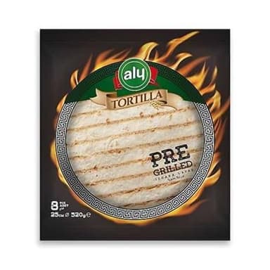 Aly Grill Lavaş Ekmeği 520gr (25cm*8)
