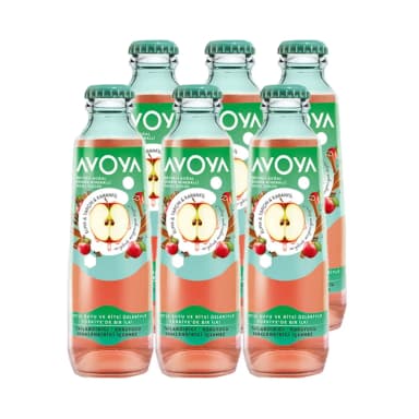 AVOYA SODA ELMA&TARCIN 6*200 ML