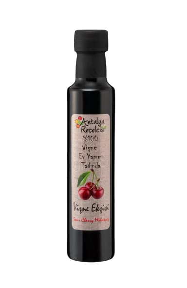 Antalya Reçelcisi %100 Vişne Ekşisi Classy 250 ML Cam Şişe