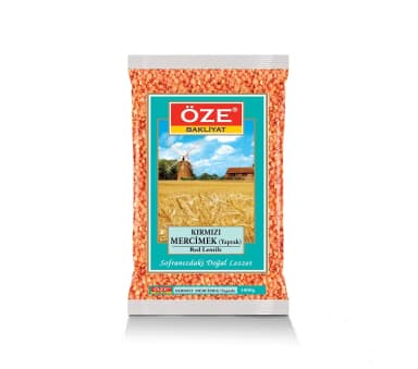 Öze Kırmızı Mercimek Yaprak 1000 Gr