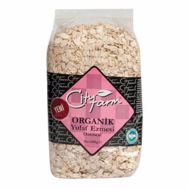 CITY FARM ORGANIK YULAF EZMESI 500 GR