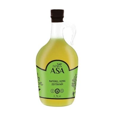 Güven Asa Ege Naturel Sızma Zeytinyağ Cam 1.5 Lt