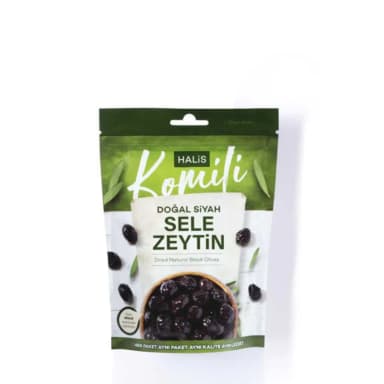 KOMILI HALIS DOGAL SIYAH SELE ZEYTIN 170 GR