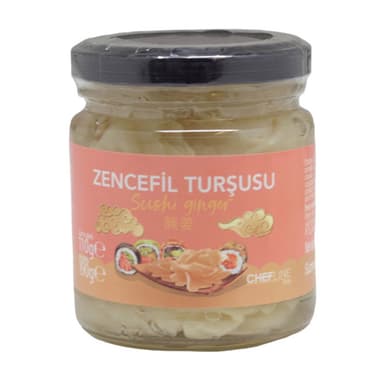 SUSHI GINGER BEYAZ ZENCEFIL TURSUSU 190 GR